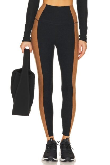 Spacedye Vitality Colorblock High Waisted Midi Legging