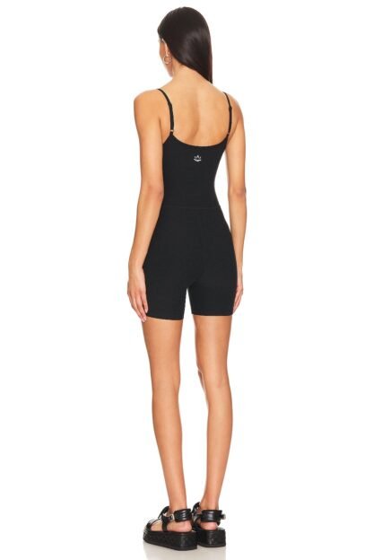 Spacedye Keep Pace Biker Romper - Image 3