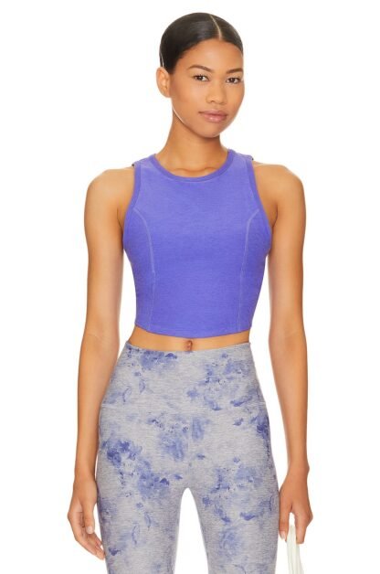 Spacedye Motivate Cropped Tank