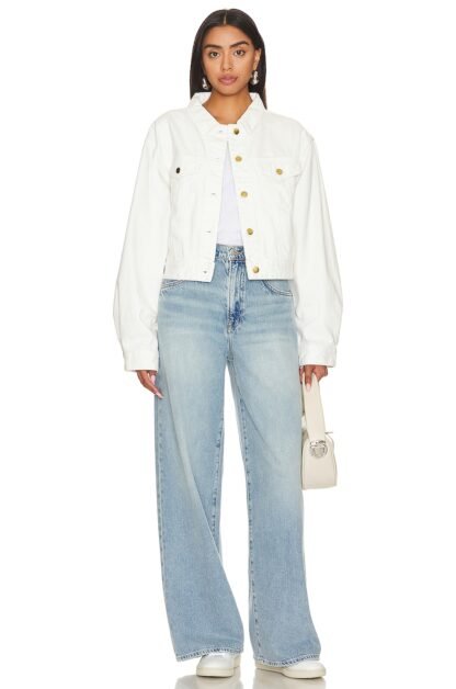 X Revolve Laurent Denim Jacket - Image 4