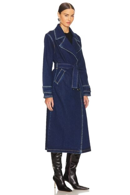 Wren Denim Trench - Image 3