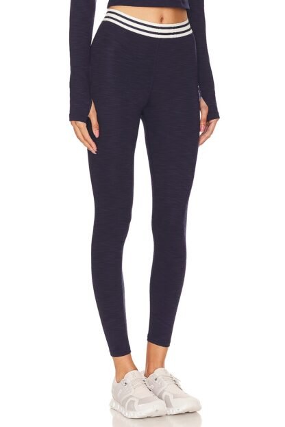 Bailey High Waist Active Rib Crop Legging - Image 2