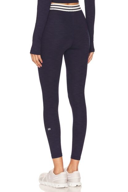 Bailey High Waist Active Rib Crop Legging - Image 3