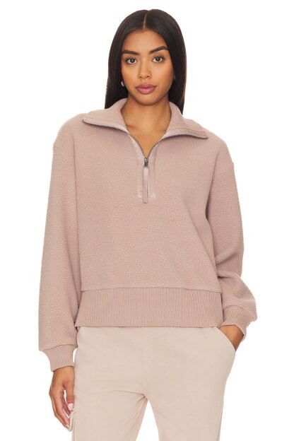 Roselle Half Zip Sweatshirt