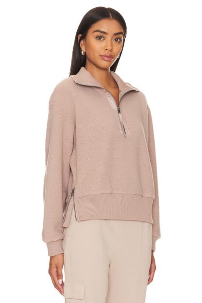 Roselle Half Zip Sweatshirt - Image 2