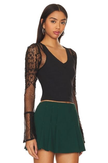 x REVOLVE Whos That Girl Long Sleeve Top - Image 2